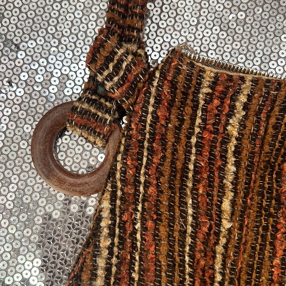 Unique Vintage Textured Bag - image 2